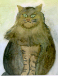 Eine Katze hat immer Hunger